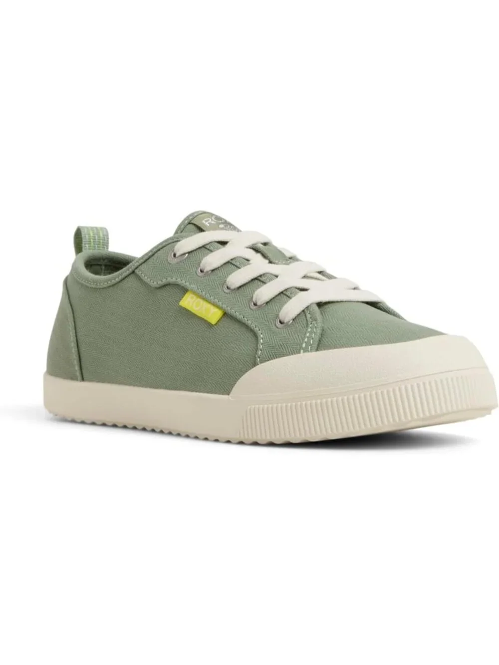 Women's Green Lightweight Low Top Lace Up Casual Fashion Shorebreak Sneakers